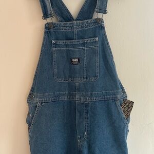 Vans Blue Denim Overalls